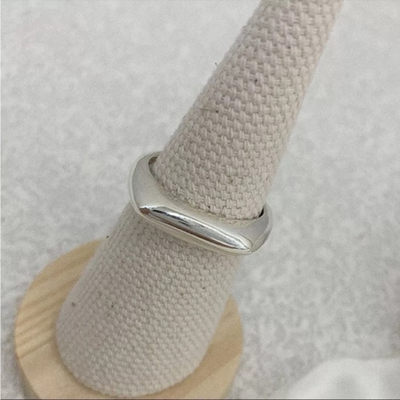 NEW geometric 925 sterling silver adjustable rings - Picture 3 of 7